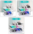 15 Bottles Cabinet Organizer Extendable Kitchen Cabinet Organizer With Adjustabl