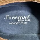 Freeman Oxford Shoes Mens Size 9 5m Canvas Lace Up Office Casual Memory Foam