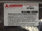  2-pack  37991 Anderson Products 3 8  Brush Threaded Drive Arbor 1 4   bn451 