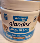 Glandex Dog Anal Gland Soft Chews 60 Count - Peanut Butter Flavored