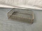 One Vintage Small Industrial Wire Basket Organizer Tray Jewelry Factory 134-26e