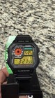  ai424-3  Casio World Time Illuminator Royale Ae-1200 Digital              Custom