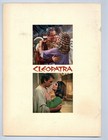 Cleopatra Movie Souvenir Program  1 Vg fn 5 0 1963