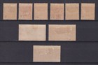 France Zanzibar 1902  Sc  39-48  Cv  165  Part Set  Mh no Gum