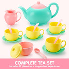 18pcs Pretend Tea Party Set Play Food Accessories Bpa Free  Phthalates Free  Pla