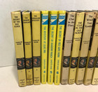 Lot Of 11 Vintage Nancy Drew Books Yellow Hardback Various