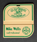 Vtg - Pga Golf Bag Tag - Glen Brook Country Club Cc - Stroudsburg Pa