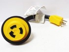 12  Rv Adapter Power Cord 15a Male To 30a Twist Lock Female W led Mi-adc153012l