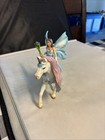 Schleich Bayala Fairy Princess Eyela With Sparkly Unicorn Toy From The Prince   