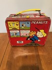 Vintage Peanuts Metal Lunchbox- King Seeley Thermos Co 