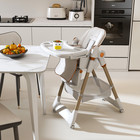 Baby High Chair Adjustable Infant Feeding Seat W  Safety Belt Portable 0-6 Years