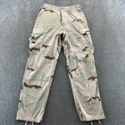 Us Army Pant Mens Medium Regular Desert Storm Tri Color Camo Combat Bdu Uniform
