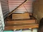 Baldwin Grand Piano 88 Keys Mahogany Wood Finish 3 Pedals Brown