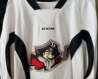 Portland Pirates Ahl Authentic Ccm Team Worn Practice Jersey Adult Size 58