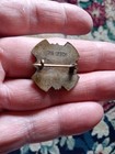 Bulgaria Ww1 Lion Cap Badge 1915 Central Powers Ensigns Marked Ges Geschutzt