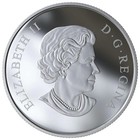 2019 Canada  3 Queen Elizabeth Rose Blossoms - Pure Silver Coin