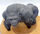 Vintage Ertl Silverback Gorilla Large heavy Animal Figure Wilds Of Africa 7 