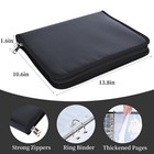 336 Pockets Coin Collection Storage Black Book Album Money Holder Coins Folder