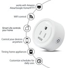 Smart Plug  Mini Smart Wifi Outlet Compatible With Alexa  Google Assistant 2 pk