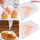 100 200 Disposable Pastry Bags - Icing Piping Bags For Cake   Cupcake Decorating