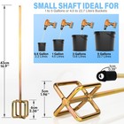 Ayzotek Paint Mixer For Drill  1-5 Gallon Bucket  5  medium Head 