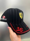 Scuderia Ferrari F1 Charles Leclerc Miami Gp Black Cap Nwt 2026