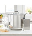 Princess House Classic 40-qt  Pro Stockpot With Divider Set 10041 New Tamalera