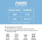Paplus Compression Running Socks Women Small-medium  Mix Of Colors 6 Pairs  