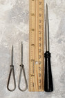Vintage Singer   Wire Wood Handle Stiletto 3pc Lot 