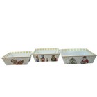Williams Sonoma    twas The Night Before Christmas     3 Piece Baker Set No Box