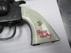 Antique Kenton Gene Autry Cast Iron Cap Guns Mop Plastic Handles Really Nice 