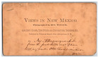 1881 Stereoview Of Albuquerque New Mexico From The Foothills Ben Wettick
