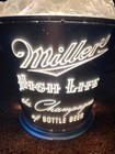 Vintage Miller High Life Champagne Of Beers Lighted Bucket Bar Sign