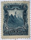 Travelstamps  1893 Nicaragua Stamps Scott  53  5 Cent  Mint  Og  Hinged