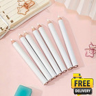 1-12 Pcs White Wood Marker Pen Tailor Chalk Pencil Sewing Knitting Fabric Tool