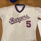 Dean Palmer Charlotte Rangers Game Used Jersey - Loa 