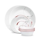  2 Pack  Corelle Splendor 12-piece Glass Dinnerware Set  service For 4 