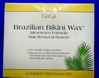 Gigi Brazilian Bikini Wax Microwave Formula Hair Removal System Kit   100 Strips