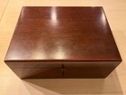 Alfred Dunhill Ltd London Wood Cigar Humidor Lock   Key Cedar Lined