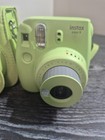 Fujifilm Instax Mini 9 Instant Camera Green W  Case Powers On Read Details