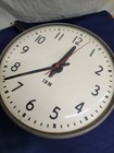 Vintage Ibm 13  Wall Shop School Industrial Clock Glass Face Not Running