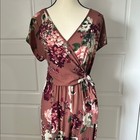 Caution To The Wind Pink And White Floral Jumpsuit