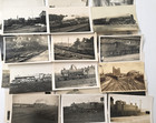 Vintage British Railway Steam Locomotive Rppc Real Photo Postcards Lot Of 31
