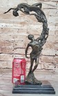 Original Dream Dance By Aldo Vitaleh Bronze Sculpture Hot Cast Art Deco Figurine