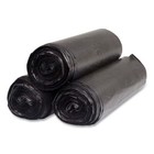 Inteplast Group Commercial Can Liners 60gal 38 X 60 22 Microns Black 150 carton