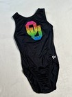 Ou University Of Oklahoma Ncaa Big 12 Gymnastics Gk Leotard Sooner Rainbow  As