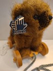 Vtg 1986 Applause Wallace Berrie Brown Teddy Bear Plush Stuffed Animal Pull Toy