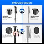 65-inch Camera Monopod  5 Sections Aluminum Travel Monopod For Canon Nikon So   