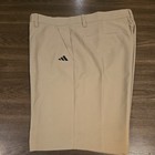 Adidas Men s Adi Golf Shorts Beige Size 34 Nwt