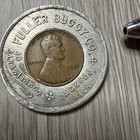 Fuller Buggy Co  Encased Horseshoe Lincoln Wheat Cent 1945 Lucky Penny